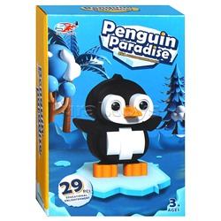 Конструктор "Пингвинчик" (29 дет.) в коробке