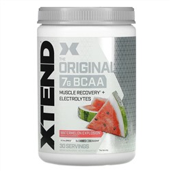 Xtend, The Original, 7 г аминокислот с разветвленной цепью (BCAA), со вкусом арбуза, 390 г (13,7 унции)