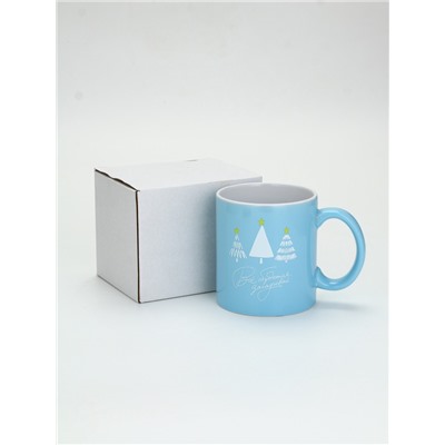 УЦЕНКА керамическая новогодняя Кружка «Всё сбудется», 530 мл