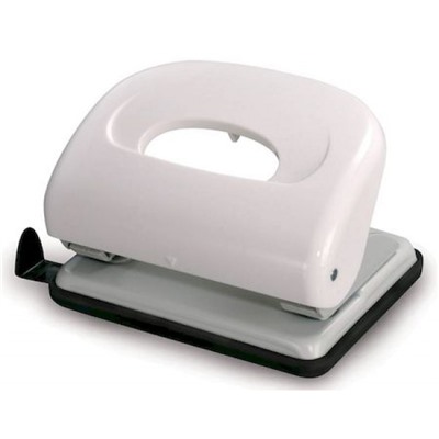 Дырокол 2 отверстия на 16 листов "Дельфин/Dolphin 096X9" ассорти с линейкой (948221) KW-Trio