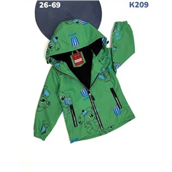 Ветровка K209 зелёный