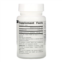 Source Naturals, Bromelain 2,000 GDU/g, 500 mg, 60 Tablets
