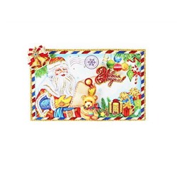 Панно Новогоднее письмо, 23x15см, СНОУ БУМ бумага