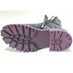 28706-2-26-398 черн Ботинки зима женские (36-40)/8