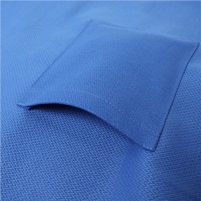 Фартук «Этель» Freedom, 60×70 см, синий, лён 61%, хлопок 39%, 500 г/м²