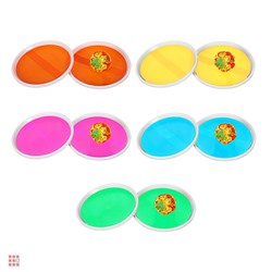 Набор поймай мяч, детский (2 тарелки, мяч на присосках)