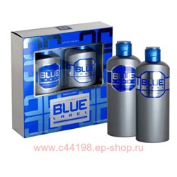 Festiva Подарочный Набор Blue Label Шампунь 250 мл + Гель для душа 250 мл 371