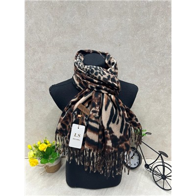 Мягкий палантин из кашемира мультицвет