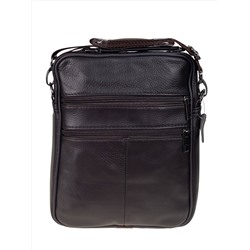 Сумка мужская из натуральной кожи, цвет коричневый