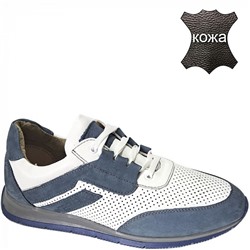 P0151-1V бел/сер Кроссовки мужские (40-44)/8