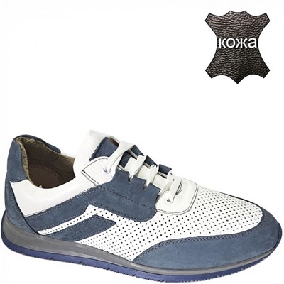 P0151-1V бел/сер Кроссовки мужские (40-44)/8
