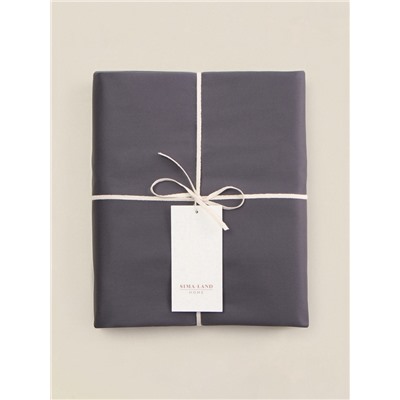 Пододеяльник 1.5-спальный SL Home Graphite, 150×220 см, сатин