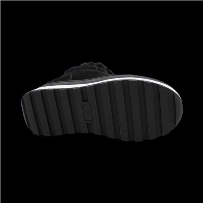 Ботинки из натуральной кожи на меху MZ0122-5 черные