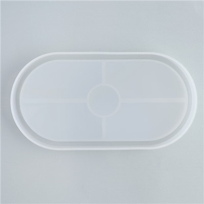 Подставка из гипса. Набор для создания поддона с поталью «Овал»