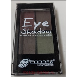 Farres cosmetic Тени для век 1014 4 цвета, матовые тон 06(срок до 03.23)