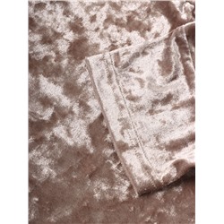 Костюм (шорты и футболка) Крошка Я «Бархат», рост 92-98 см, бежевый