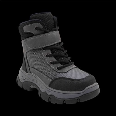 Ботинки мембранные на меху А2448-4 серые