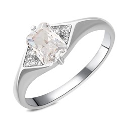 Кольцо, куб.циркон., BY-5704