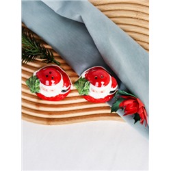 Набор для специй новогодний Дед мороз / 249281 /уп 72/ 12х5х7,5 см