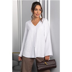 Блуза Римские каникулы (белая) Б13993-50М