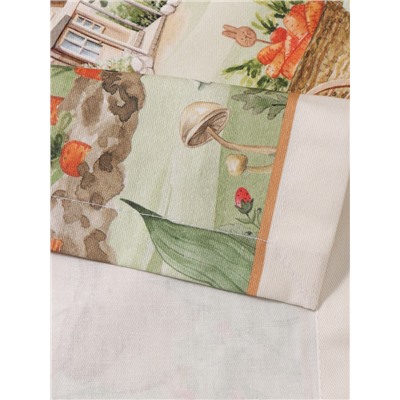 Скатерть «Этель. Кроличья ферма», 149×110 см, 100% хлопок, саржа 190 г/м²