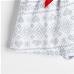 Боди - платье детское «Крошка Я. Первый НГ», рост 68-74 см, белое