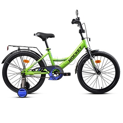 Велосипед 20" Rocket Gem, цвет зеленый