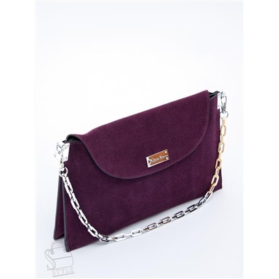 Сумка женская кожаная 98214-3MSS purple Velina Fabbiano-Safenta в Новосибирске