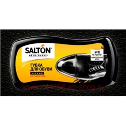 Salton Губка Волна для обуви из гладкой кожи Черный