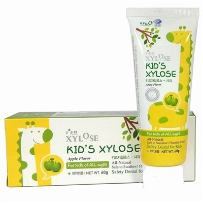 Hanil Зубная паста для детей со вкусом яблока / Xylose KID'S Apple, 60 мл 16957