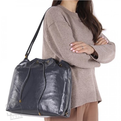 Сумка женская кожаная 2736VG gray Vitelli Grassi