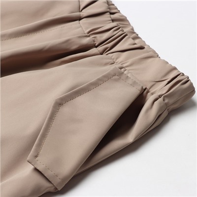 Брюки женские карго MIST, бежевые, размер 46-48 (L)