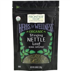 Frontier Natural Products, Organic Stinging Nettle Leaf, 0.99 oz (28 g)