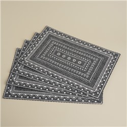 Салфетки сервировочные SL Home, 4 шт., 44×29 см, серые