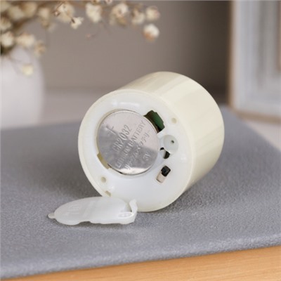 Свеча светодиодная подвижный фитиль 2,5 см / 223-sv /уп 24/960/  (Бежевый)