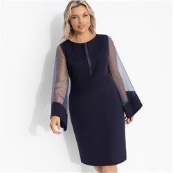 Платье-футляр силуэтное, Время роскоши