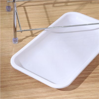 Сушилка для стаканов, 25×13.5×21 см, серая