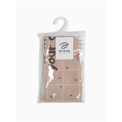 Полотенце «Этель. Белая кошечка», 40×73 см, саржа, 100% хлопок, 190 г/м²