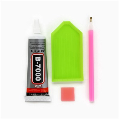 Алмазная мозаика на фигурке с полным заполнением «Зайка», бирюзовый