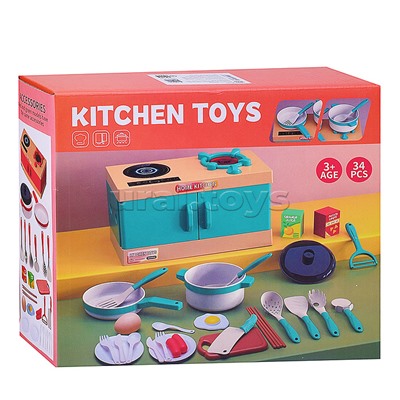 Кухня "Готовим с мамой" (34 предмета) в коробке