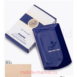 Ffleur Пудра компактная 2 в 1 Two Way Cake тон 11 светлый загар