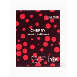 Туалетная вода женская Free Style Cherry Sweet Delicious, 100 мл