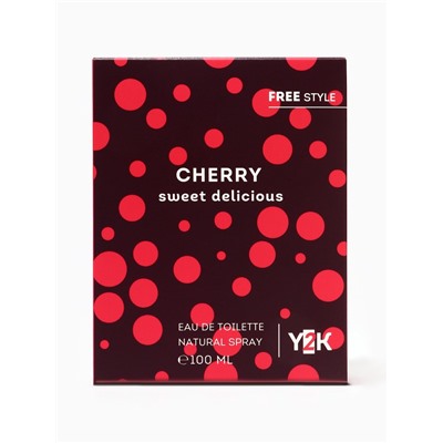 Туалетная вода женская Free Style Cherry Sweet Delicious, 100 мл