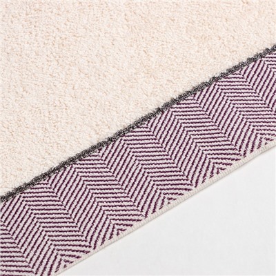 Полотенце махровое Love Life «Бриз» 70×120 см, гранатовый, 100% хл, 500 г/м²