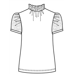 GFTS7190 (Джемпер для девочки, Pelican )