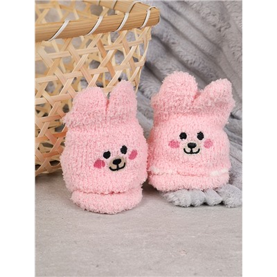 Носки женские флисовые р. 35-40 Лапки новогодний №6 / MNZ-16/6 /уп 12 /700654