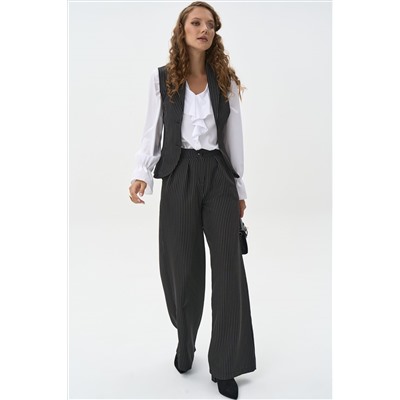 Брюки Стефани (полоска/черный)