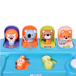 Игрушка развивающая "Музыкальные зверята" в коробке