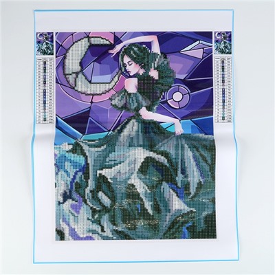 Алмазная мозаика с частичным заполнением на холсте «Танец», 30×40 см