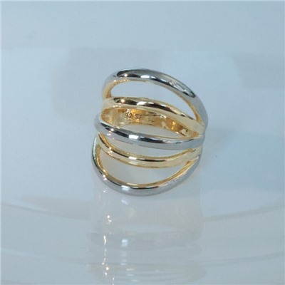 Кольцо 20 р ювелирная бижутерия Итальянское золото (покрытие желтое 14к), арт.213.694-20